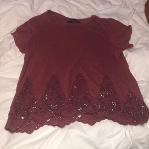 red top from abercrombie and fitch